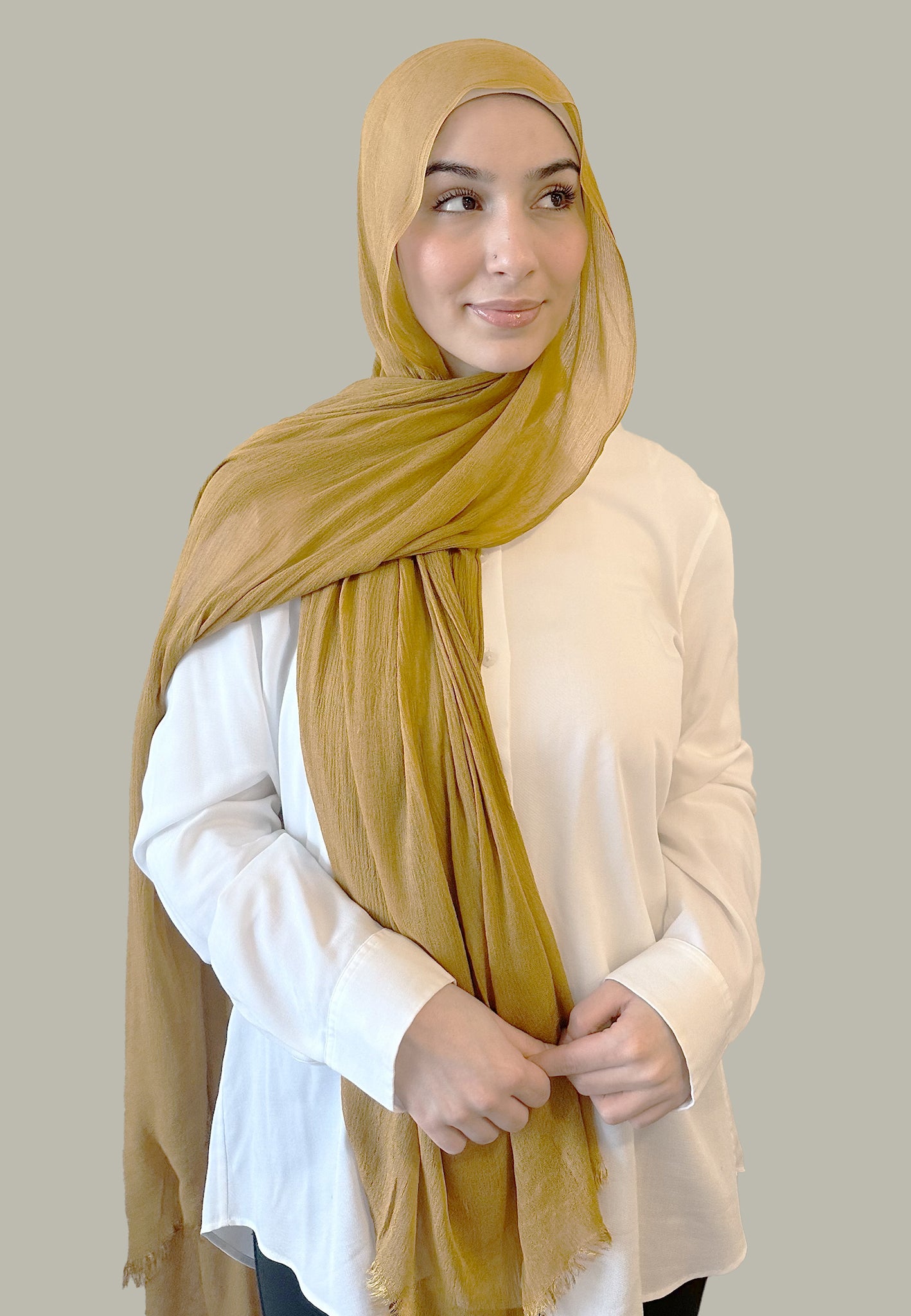 Mustard Modal Hijab