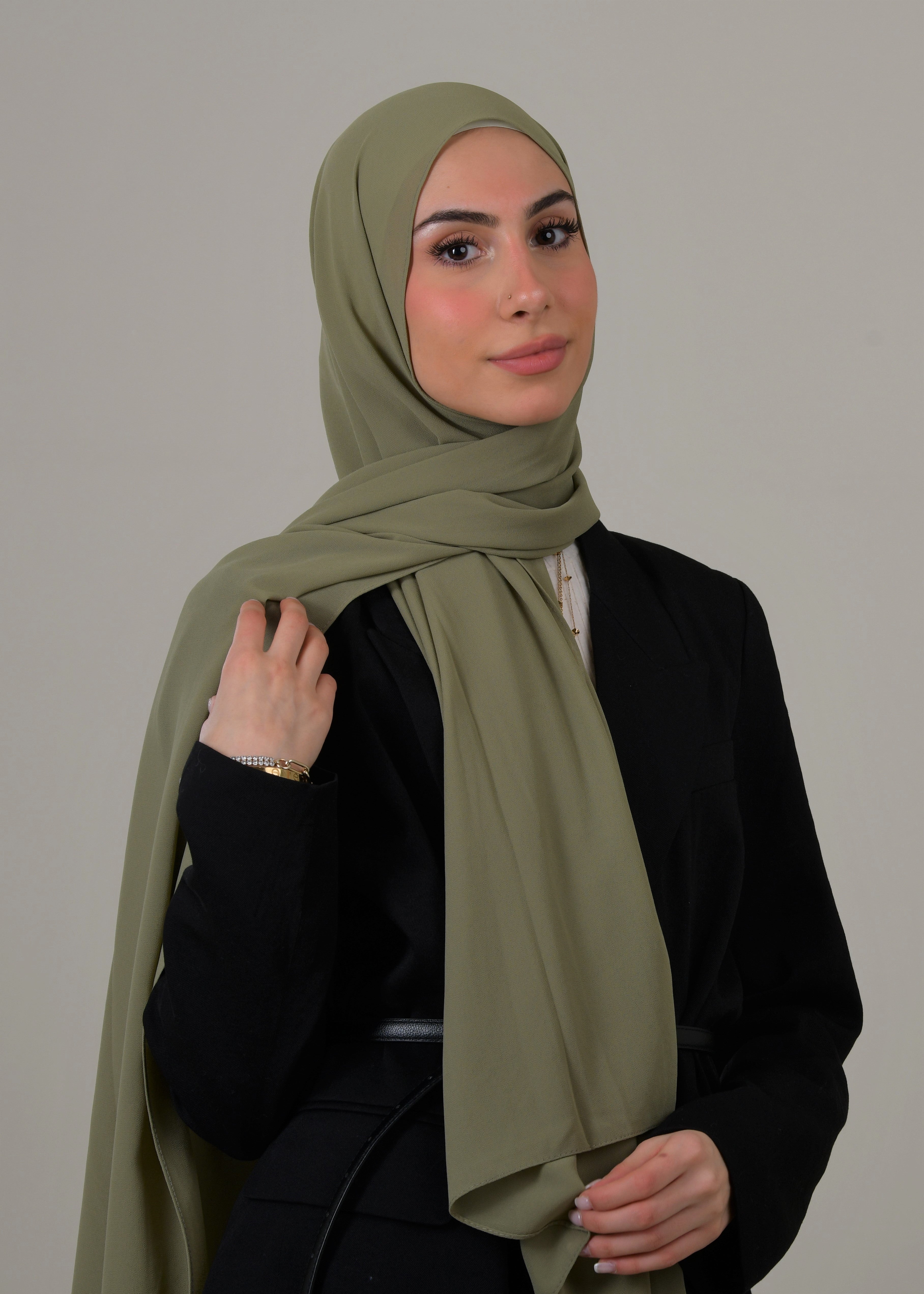 Instant Chiffon Hijab - Verdant